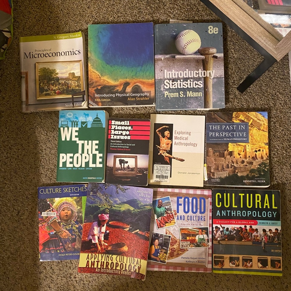 COLLEGE TEXTBOOKS